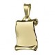 gold parchment medal 00207