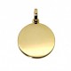round gold medal 00208