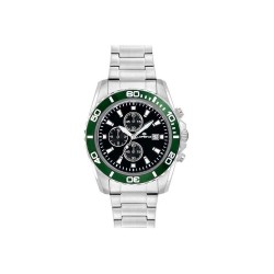 Lorenz Orologio Uomo Cronografo Sport Nero Verde 026117EE