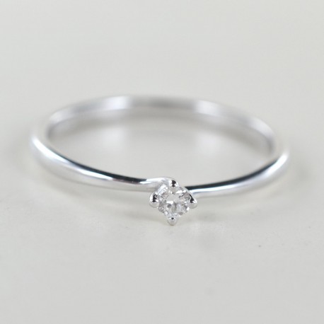 Anello on sale solitario piccolo
