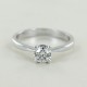 GIA Certified Solitaire Ring 0.51 carat diamond 00235