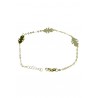Bracciale da donna con bimbe a lastra in oro BR2559BG