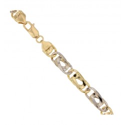 18kt gold chain bracelet BR2718BG