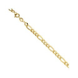 18kt gold chain bracelet BR3006G