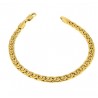 Women's bracelet in yellow gold with cobra link BR3203G