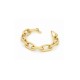 Women's bracelet in yellow gold with satin chain BR3235G