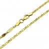 Bracelet chaîne homme en or jaune avec lien lingot BR738G