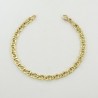 Hollow Partridge Eye Chain Bracelet BR739G