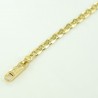 Bracelet chaîne complète avec maillon croisé BR753G