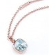 Guess women's necklace with crystal pendant pendant UBN83139