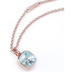 Guess women's necklace with crystal pendant pendant UBN83139