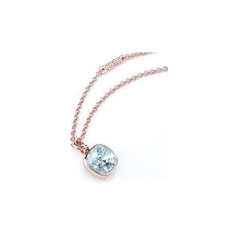 Guess women's necklace with crystal pendant pendant UBN83139