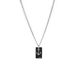 Liu Jo Herren Stahlkette mit Anker MLJ096