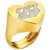 Bague pour femme Liu Jo avec logo gravé LJ892