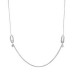 Liu Jo women's chain necklace in steel with glitter LJ1399