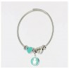 Liu Jo bracciale da donna rigido con ciondolo bimbo LJ1377