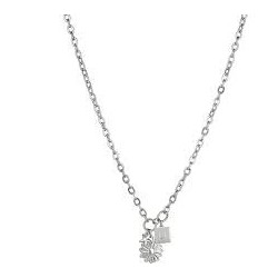 Liu Jo women's long chain necklace with charms LJ1311