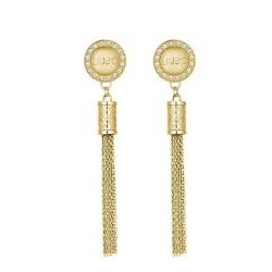 Liu Jo women's pendant earrings with rhinestones LJ1298