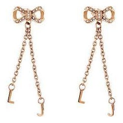 Liu Jo women's pendant earrings with bow LJ1292