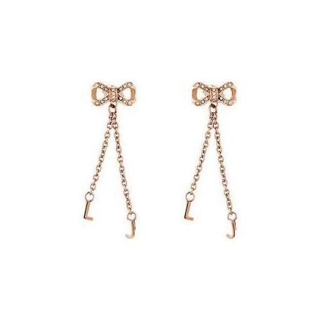 Liu Jo women's pendant earrings with bow LJ1292