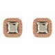 Liu Jo women's lobe earrings with cubic zirconia LJ1283