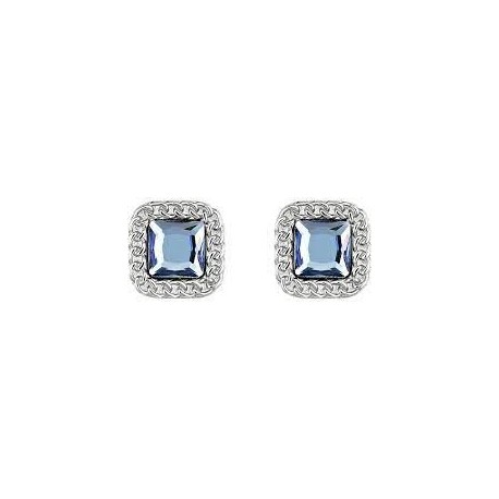 Liu Jo ear studs with light blue stone LJ1280