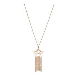 Liu Jo long necklace with stars and fringes LJ1215