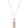 Liu Jo collana lunga con stelle e frange LJ1215