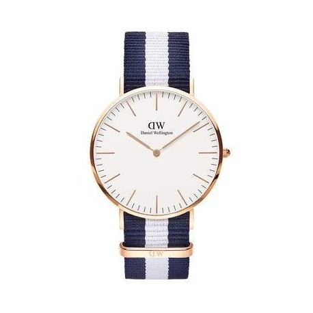 Daniel Wellington Classique Glasgow Or Rose 40mm