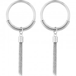 Liu Jo steel rolo chain earrings LJ1159