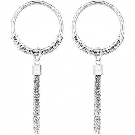 Liu Jo steel rolo chain earrings LJ1159
