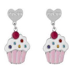 Boucles d'oreilles pendantes Liu Jo avec cupcake BLJ364