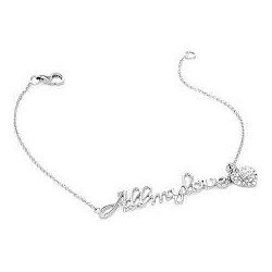 Bracelet femme Liu Jo en argent avec tout mon amour écrit ALJ018