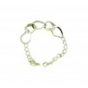 Bracciale da donna a scalare in oro giallo BR941G