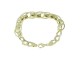 Bracelet chaîne dégradé pour femme en or jaune BR945G