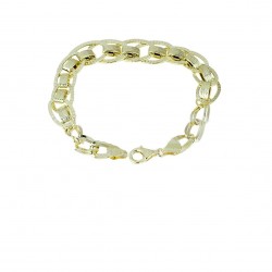 Gradient chain bracelet for women in yellow gold BR945G