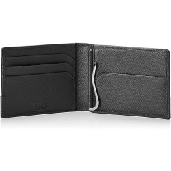 Wallet with 4 compartments with Mont Blanc money clip 118391