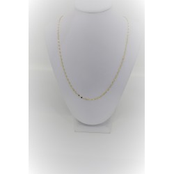 Collier en or 18 kt roulé