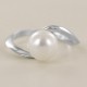 Ring with Freshwater pearl 8.00-8.50 mm 00341