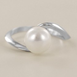 Ring with Freshwater pearl 8.00-8.50 mm 00341