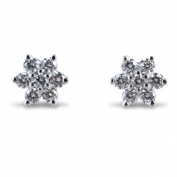 Star of Diamonds earrings Yamir large star collection 00372