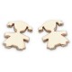 boucles d'oreilles bébé fille en or rose O2065R