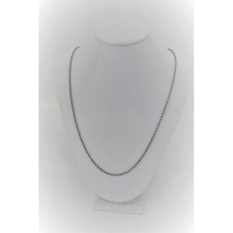 Necklace Mesh Roll White