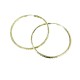 hoops carved in yellow gold O2244G