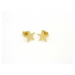 star earrings in yellow gold O3227G