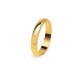 Wedding Ring 5 gr UnoAerre Yellow Gold Wide Band