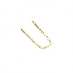 hollow chain link in yellow gold C1712G