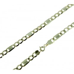 hollow knurled chain in yellow gold C1715G