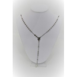 Collier Chapelet En Argent