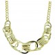 chain choker with central graduated in C1844G yellow gold